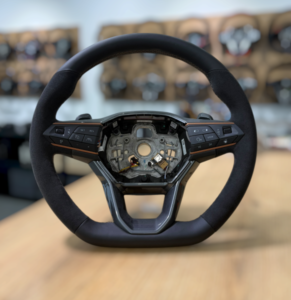 Lenkrad neu beziehen für Seat und Cupra Leon FR, Arona und Ateca, Design A728